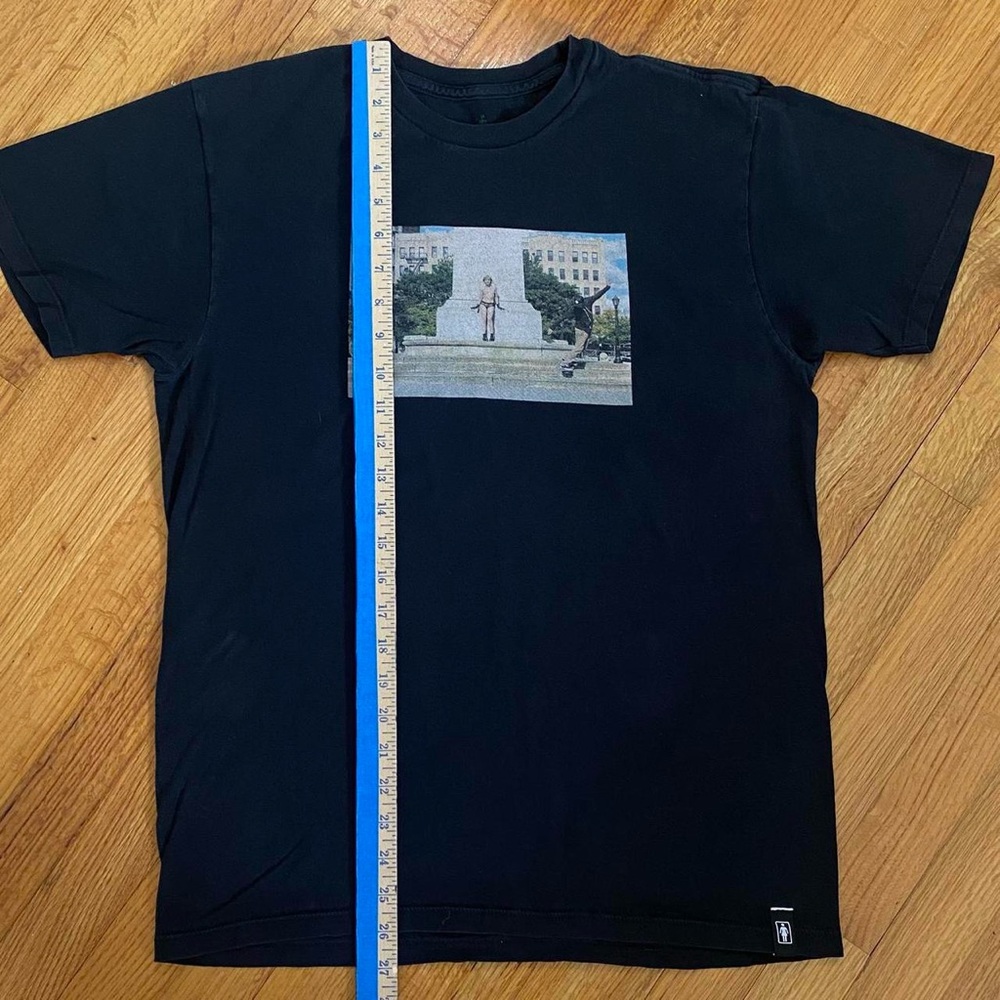 Black Short Sleeve Cotton Tee